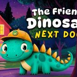 The Friendly Dinosaur Next Door 🦖💜 Relaxing Bedtime Story For Kids