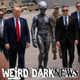Pentagon Promises More UFO Files After Trump's Handcuffed Alien Photo | #WeirdDarkNEWS