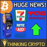 Buy BITCOIN at 20,000 7-Eleven, CVS & Rite Aid Locations - KPMG Launches Crypto Tools