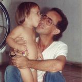 Travesuras de radio: Jaime Almirall-Suárez con su hija Helena (Enero de 1993, Radio Progreso)