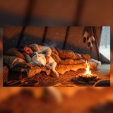 How Tipi Families Stayed Warm Through Winter Nights | Relaxing History for Sleep