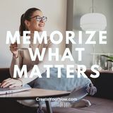 3585 Memorize What Matters