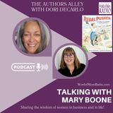 Mary Boone on The Authors Alley with Dori DeCarlo