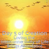 Day 5 of Creation's Deeper Meaning: Loving the Interconnectivity of Life Brings Abundance