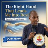 THE RIGHT HAND THAT LEADS ME INTO REST