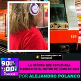 La señora que escuchaba discman en el metro de CDMX en 2025