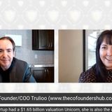 Tanis Jorge CoFounder COO Trulioo startup over 1 Billion valuation unicorn, Author CoFounder Handbook