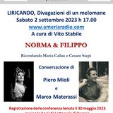 Liricando divagazioni di un melomane - Norma e Filippo in memoria di Maria Callas e Cesare Siepi