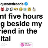 [FULL STORY] I spent five hours sitting beside my boyfriend in the hospital