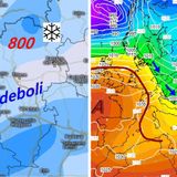 Previsioni 13-15 dicembre: deboli fenomeni venerdì notte, poi tempo buono