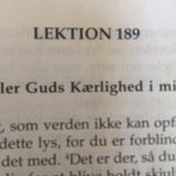 Lektion 189. Et kursus i mirakler.