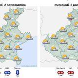 Previsioni 1-4 settembre: annuvolamenti e schiarite