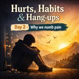 HURTS, HABITS, AND HANG-UPS: Day 2: Why We Numb Pain.