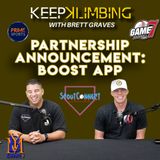 Keep Klimbing with Brett Graves | New Partnership Announcement: Boost App | YBMcast