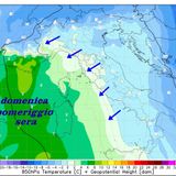 Previsioni meteo 3-5/02, tempo soleggiato ma domenica arriva il gelo dall’Est Europa