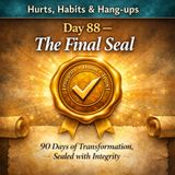 Hurts, Habits & Hang-ups :Day 88 – The Final Seal
