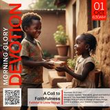 MGD: A Call to Faithfulness - Faithful in Little Things