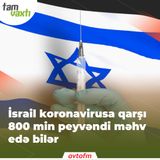 İsrail koronavirusa qarşı 800 min peyvəndi məhv edə bilər | Tam vaxtı #48