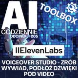 🎙️ AI Creative Fest, 📸 AI Cię rozbierze, 🍔 AI w McDonald's, 🛠🧰 Toolbox ElevenLabs Voiceover Studio