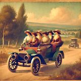 25 - Outdoor Girls in a Motor Car by Laura Lee Hope