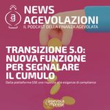 Transizione 5.0: nuova funzione per segnalare il cumulo