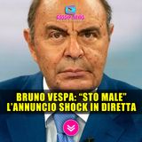 Bruno Vespa Sta Male: L'Annuncio Shock In Diretta! 