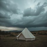 Canvas Tent Rain and Thunder - 10 Hours Sleep Sound