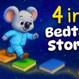 Soothing Kids Bedtime Stories 😴 4 in 1 Sleep Meditations 💤 🌙