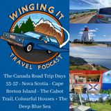 The Canada Road Trip Days 53-57 - Nova Scotia - Cape Breton Island - The Cabot Trail, Colourful Houses + The Deep Blue Sea