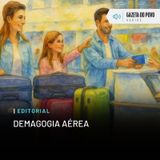 Editorial: Demagogia aérea