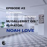 Episode #2 m/ gallerist og kurator Noah Love