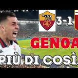 All'OLIMPICO un'ora di grande GENOA non basta la ROMA esce alla distanza. GRIFONE, più di così...