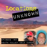 Death Valley National Park Cold Cases