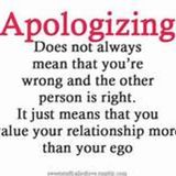 Does apologizing really mean you're sorry and does it excuse your actions?