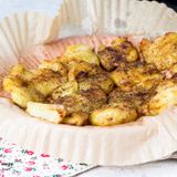 PATATE SCHIACCIATE IN FRIGGITRICE AD ARIA