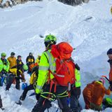 Tre scialpinisti travolti da una valanga sotto Forcella Giau. Due molto gravi