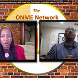 ONME PARTNER CORNER: In Part 3, Greg Lawson discusses with news host Julia what's needed to apply to the EDD services.