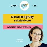 Niewielkie grupy szkoleniowe - warsztat pracy trenera - OKDP 110