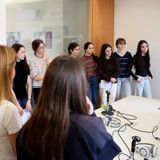 IES Sánchez Cantón y 'Morgana en Esmelle' de Begoña Caamaño