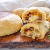 Calzoni con pancetta e provola: fritti o al forno