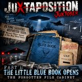 Juxtober — Part 1: The Little Blue Book Opens: The Forgotten File Cabinet