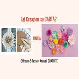 Fai Creazioni su CARTA-CARTONCINO? Progetto Tuunica: 100% Made in Italy
