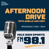 Wed. Jan. 18: Hour 2 - Aniello Eating Chicken Nuggets vs Zach Bye, Snow Days