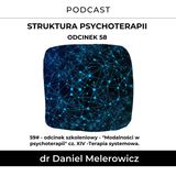 59# - odcinek szkoleniowy - "Modalności w psychoterapii" cz. XIV -Terapia systemowa.