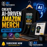 Create AI-Driven Amazon Merch Without Design