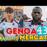 GENOA in vacanza col botto e 43 punti. Da oggi MERCATO a raffica: le priorità in un giugno bollente!