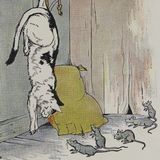 De Kat en de oude Rat | Aesopus Fabels