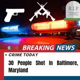 Mass Shooting Baltimore, Maryland