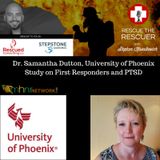 Dr Samantha Dutton, Dean @ Phoenix University and I discuss PTSD and First Responders