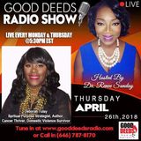 Deborah Tulay Spiritual Purpose Strategist Author Cancer Thriver on Good Deeds Radio ShowD
